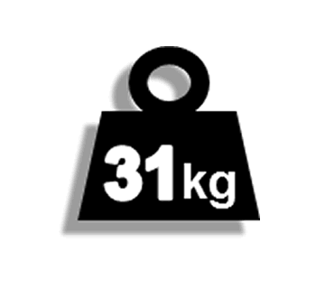 31kg chain harrow weight